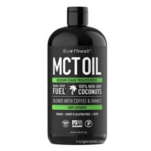 Private Label Organic Food Grade Coconut MCT Oil In Bulk